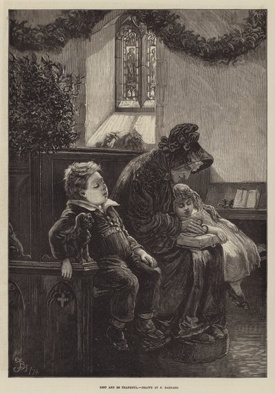 Descansa y sé agradecido de Frederick Barnard
